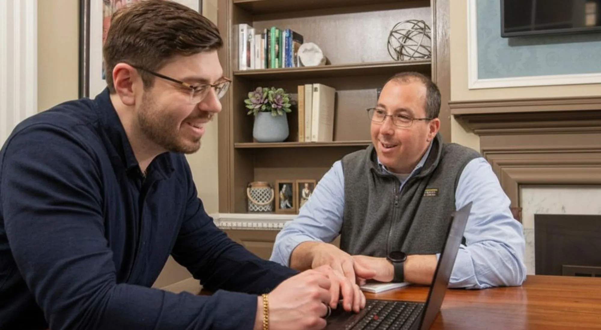 Health and Benefits Partners advisor reviewing HR and compliance strategies with a client